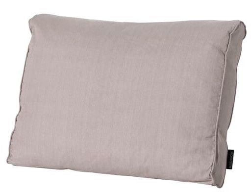 Madison loungekussen Basic 60 x 43 x 10 cm polykatoen taupe