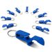 GoPong Ultimate Beer Shotgun Opener - Sleutelhanger Tool 10 Pack - Geweldig voor Feestgunsten, Tailgating en meer - Kies uw kleur