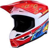 Alpinestars S-M3 Falcon Motocrosshelm - Rood/wit/blauw - XXL