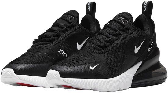 Nike Air Max 270 Sneaker Junior Zwart/Wit Maat 38.5