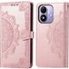 imoshion Mandala Bookcase pour le Xiaomi Redmi Note 17 (5G) - Rose Gold