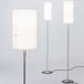 Serien Lighting Club S Lampadaire Brossé/Chintz Blanc