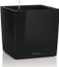 Lechuza CUBE Premium 50 - Plantenbak - Zwart Hoogglans