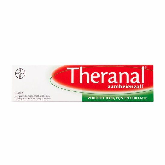 Theranal Aambeienzalf - Plaatselijk verdovend - 1 x 35g
