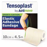Tensoplast Actimove Tensoplast Sports Edition EAB-tape voor stevige compressie, met gemiddelde ondersteuning voor gewrichten, 10 cm x 4,5 m, crème, 1 rol
