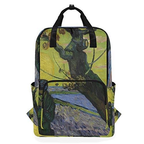 FANTAZIO Van Gogh De Zaaier Rugzak Casual Daypack