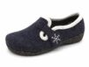 Fischer Dames Pantoffel - 205620-501 Jeansblauw - Maat 42