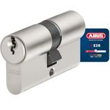 ABUS Deurcilinder E20NP 40/45 mm Dubbele Cilinder Staal Grijs Inclusief 3 Sleutels