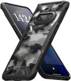 Ringke Fusion X | Hoesje Geschikt voor Nothing Phone (3a) | Back Cover | Militaire Standaard | Camo Zwart