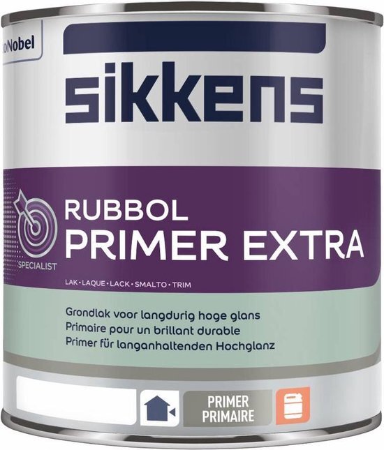 Sikkens Rubbol Primer Extra - wit/ base W05 - 1 liter