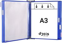 Tarifold Wandvitrinesysteem Metaal DIN A3 Wit