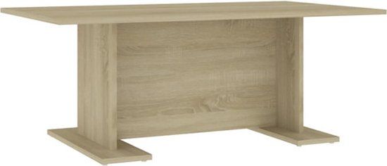 vidaXL Salontafel 103,5x60x40 cm spaanplaat sonoma eikenkleurig