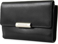 Mandarina Duck Hera 3.0 Portemonnee met Klep Zwart