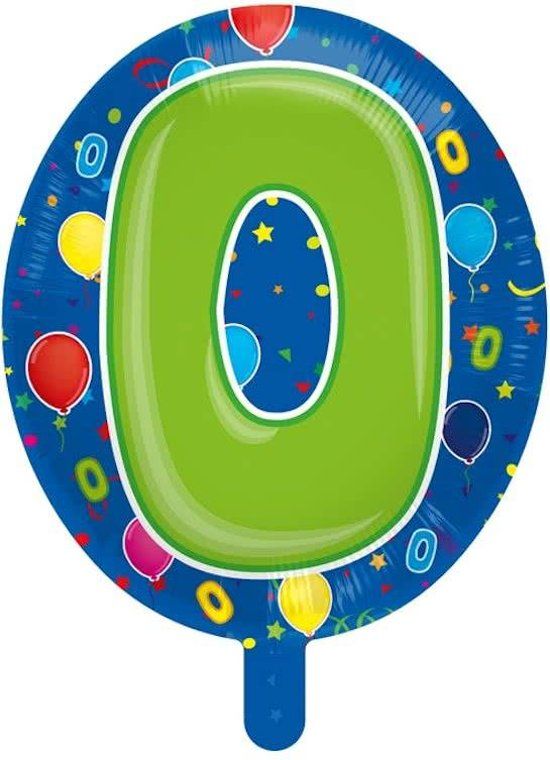 Folat Folieballon Shape 0 Zonder vulling 56cm