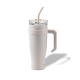 Fackelmann Geïsoleerde drinkbeker XXL, beige, 1200 ml