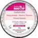 Fantasy Make-Up Fixeerpoeder - 24 gram - fixing powder - prime poeder op talkbasis - schmink fixeer met sponsje