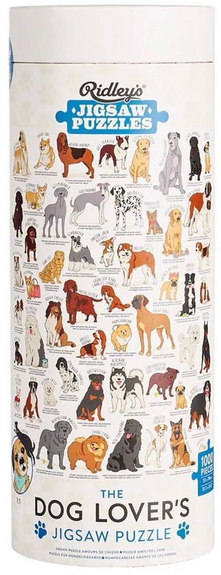 Chronicle Books Dog Lover's 1000 Piece Puzzle