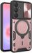Techsuit Hoesje geschikt voor Samsung Galaxy A37 - CamGuard Pro Back Cover - Roségoud