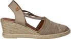 Verbenas Maika Sandalen Touwzool - Grijs - Maat 36