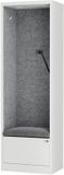 Sally MentalBox - Geluidsabsorberende cabine - Grey Fog / Wit