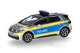 Herpa modelauto VW ID. 3 „Politie Hamburg”, miniatuur schaal 1:87, verzamelobject, Made in Germany, kunststof model
