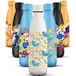 HoneyHolly Thermosfles, 500 ml, BPA-vrij, dubbelwandig, lekvrij, 18/8 roestvrij staal, voor sport, school, yoga