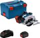 Bosch Professional scie circulaire GKS 18V-57-2, 2 x 5.5Ah batteries, GAL1880 CV chargeur, L-BOXX