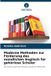 Moderne Verlag Unser Wissen Moderne Methoden zur Förderung des mündlichen Englisch für gehörlose Schüler
