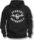 Rock Off Avenged Sevenfold - Logo Hoodie/trui - XXL - Zwart