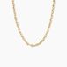Histoire d'Or Collier Carlo Or Bicolore Maille Marine Ronde