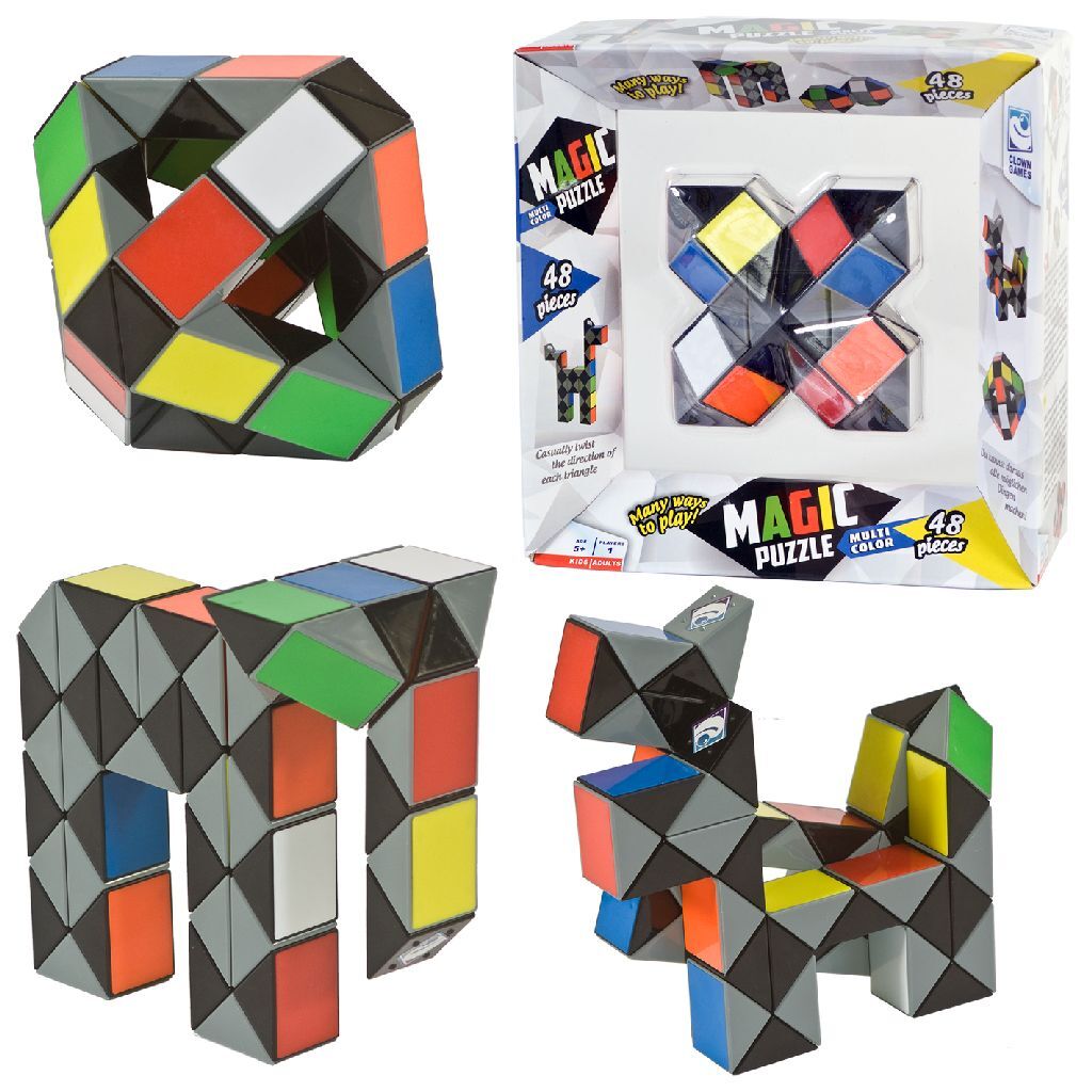 Clown Games Clown Magic Puzzle 48 delig Multicolor