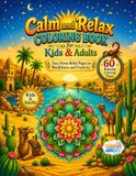 Calm and Relax Coloring Book for Kids & Adults