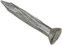 Homefix Beton spijker . 2.7 x 25mm. Lang. Steen spijker. Ribnagel verzinkt Homefix 2.7 x 25 mm inhoud 30 stuks