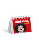 Mafalda 2026, Calendario Escritorio Rojo