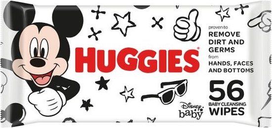 Huggies All Over Clean Billendoekjes - Mickey Mouse - 56 stuks