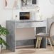 Maison Exclusive - Bureau couleur béton, 100 x 50 x 78 cm, fait de fibre de bois