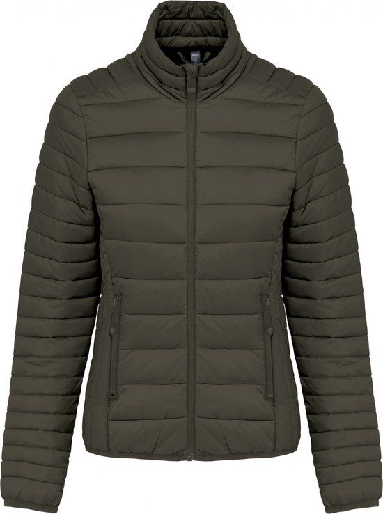 Kariban Ladies' Lightweight Padded Jacket K6121 - Dark Khaki - XS