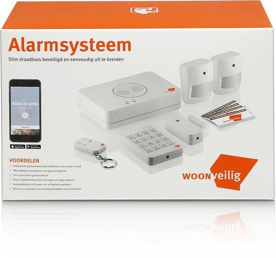 WoonVeilig Alarmsysteem - Startpakket voor complete huisbeveiliging