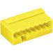 WAGO 243-508 Connecteur à levier Flexible : 0.6- Solide : 0.8-0.8 mm² Nombre de pôles : 8 1 pièce(s) Jaune Pièce