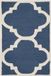 Safavieh Cambridge Collectie CAM140 Vloerkleed, Wol, Navy & Ivoor, 91 x 152 cm