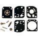 Zama Kit Membranes Joints Zama Rb-23 - Rb23 - C1u Modèles Echo Hc1500 - Sv4b