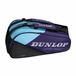 Dunlop FX Performance 12 Racket Bag Violet/Black/Cyan