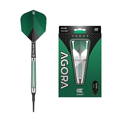 Target Darts Agora Verde AV34 18G 90% Tungsten Soft Tip Darts Set