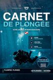 Carnet de plongée: 120 plongées à remplir | Journal de bord bilingue français-anglais avec profil, paliers, mélange, matériel et signature du moniteur