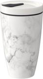 like. by Villeroy & Boch Kaffeebecher M Coffee To Go - 350 ml - wit-grijs