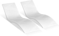 VEVOR Pool Lounge Chairs 2 stuks Chaise Longue Indoor Pool Zonnebank Ligstoel