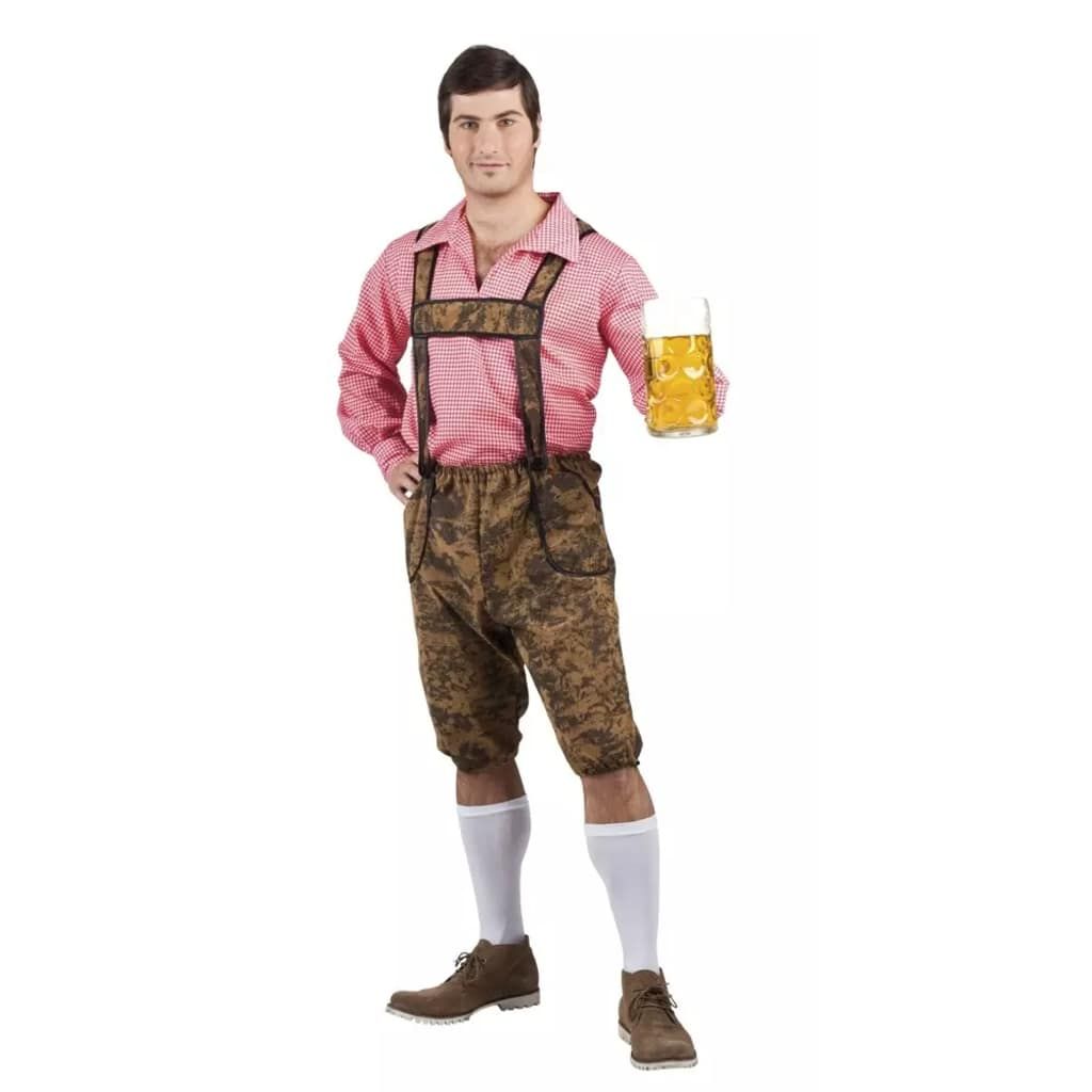 Boland Lederhose Werner Heren Bruin Maat 54/56