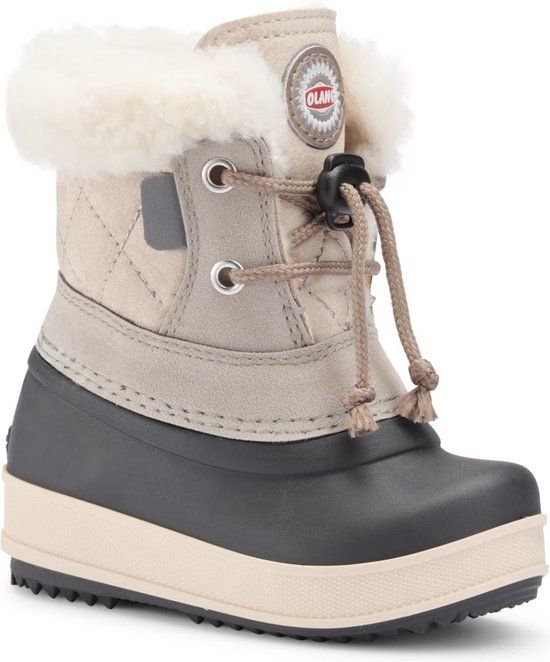 Olang Ape Snowboots Junior - Beige - Maat 25/26 - Unisex