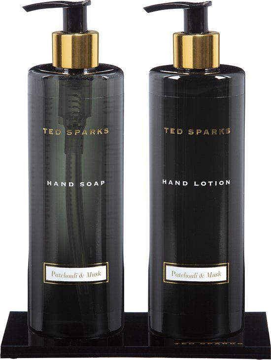Ted Sparks Handverzorging Geschenkset - Patchouli & Musk - 2 stuks