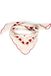 ICHI IAMANU SC Foulard carré en coton à fleurs pour femme Birch